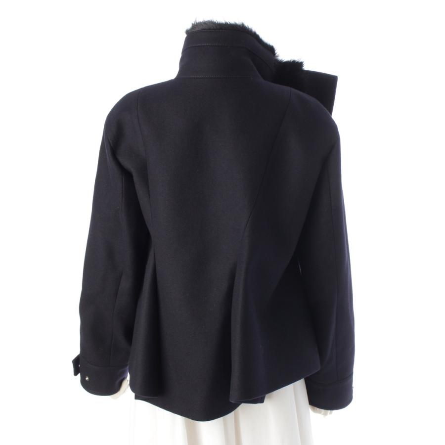 sacai（サカイ） 25AW ウール メルトン アシンメトリー ブルゾン 25