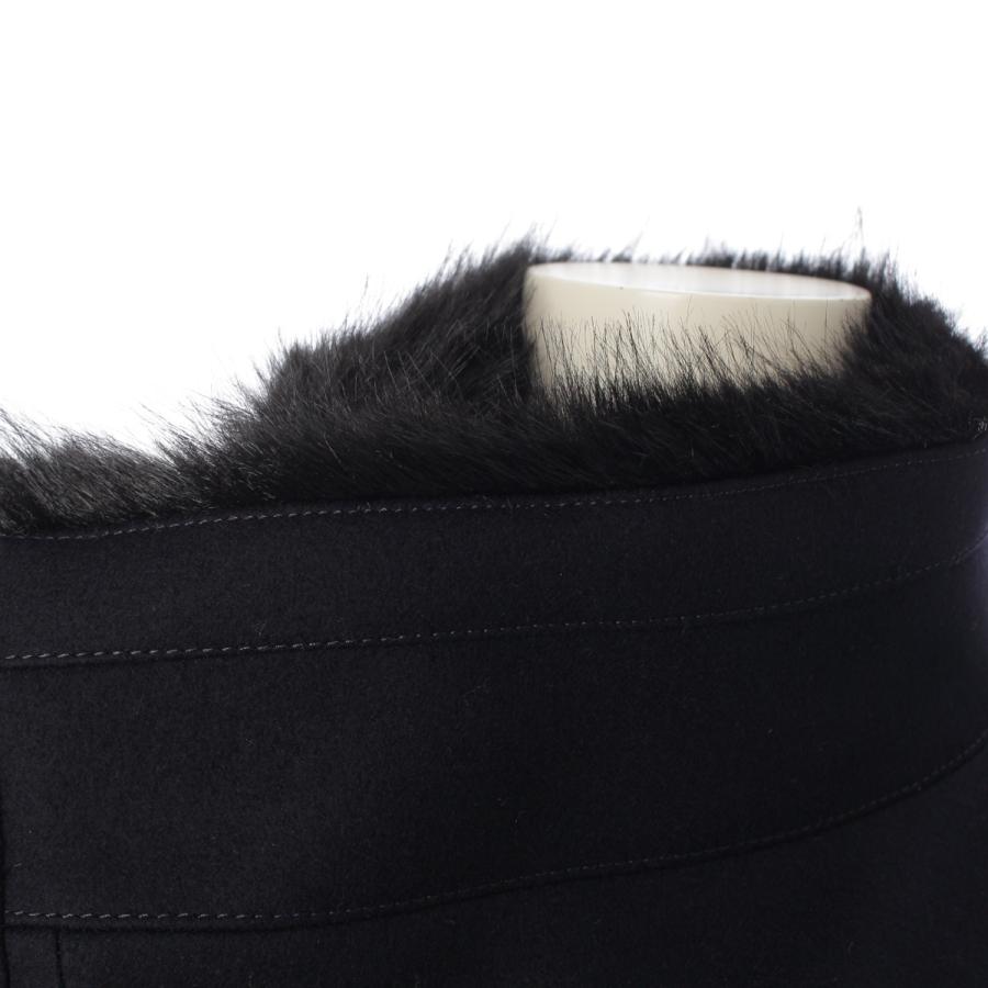 sacai（サカイ） 25AW ウール メルトン アシンメトリー ブルゾン 25