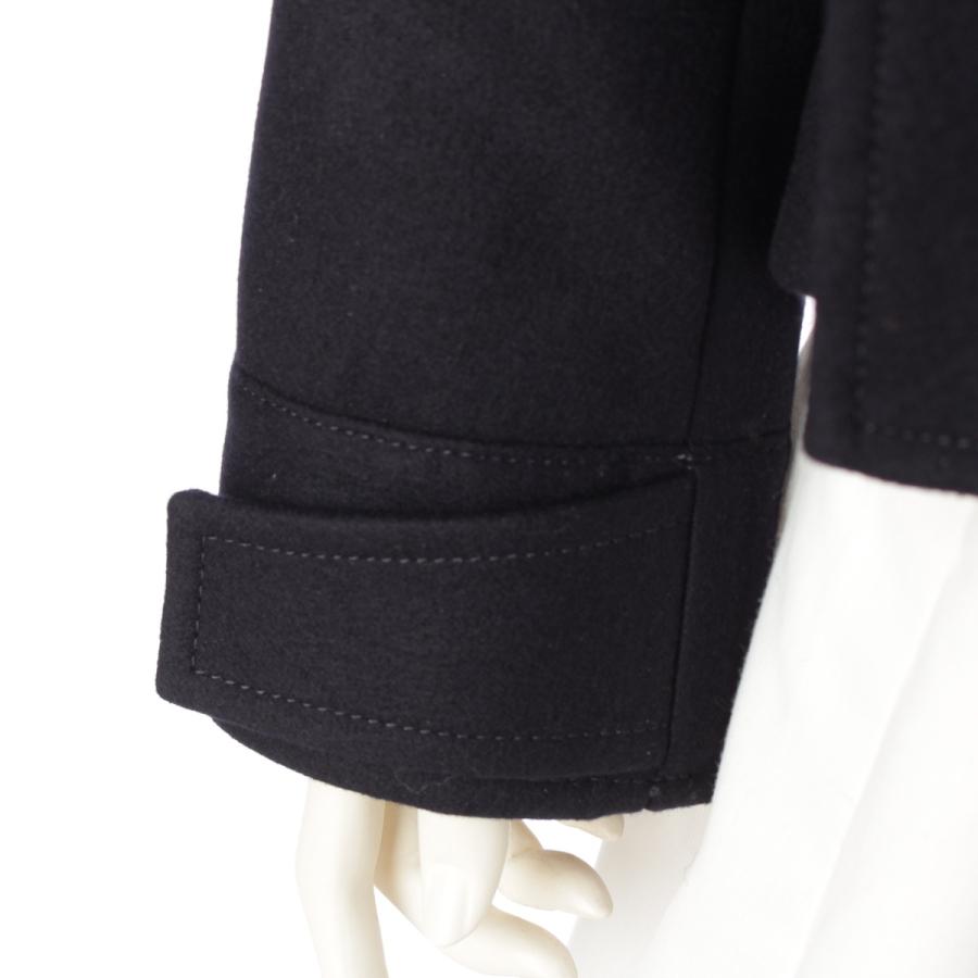 【dandandan様】 タグ付サカイウールメルトングログランブルゾン　21AW sacai（サカイ） 25AW ウール メルトン アシンメトリー ブルゾン 25