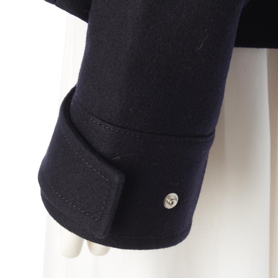 sacai（サカイ） 25AW ウール メルトン アシンメトリー ブルゾン 25