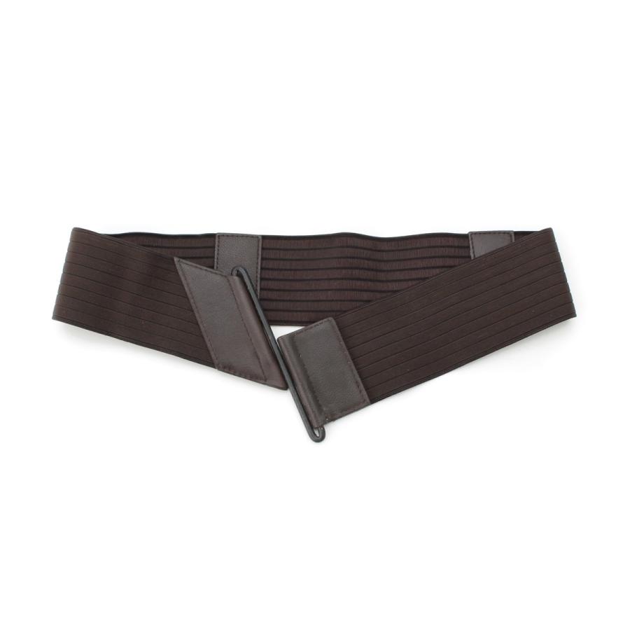 ⭐️連休価格⭐️イッセイミヤケ黒デザインベルト⭐️ ISSEY MIYAKE（イッセイミヤケ） 70s-80s レザー バイアスデザイン