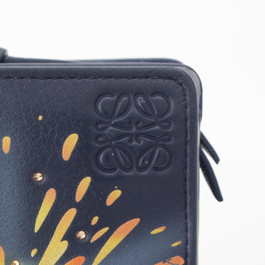 ロエベ　ジブリ　ハウルの動く城財布 LOEWE（ロエベ） スタジオジブリ ハウルの動く城 レザー マジカル