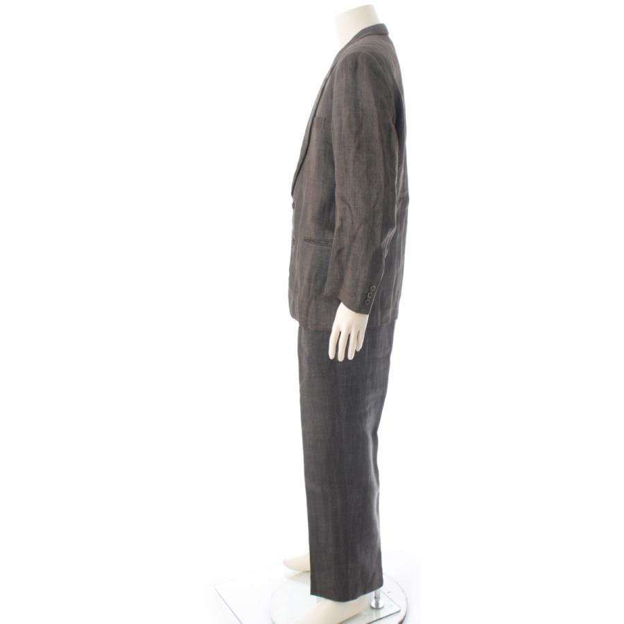 コムデギャルソンオム 80s リネン スーツ HS-11014M HS-11014M ダークグレー M【中古】_2