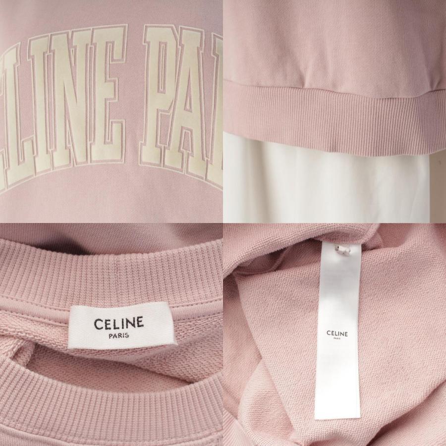 CELINE（セリーヌ） 2024 コットン ロゴ スウェット 2Y64G510Z ピンク