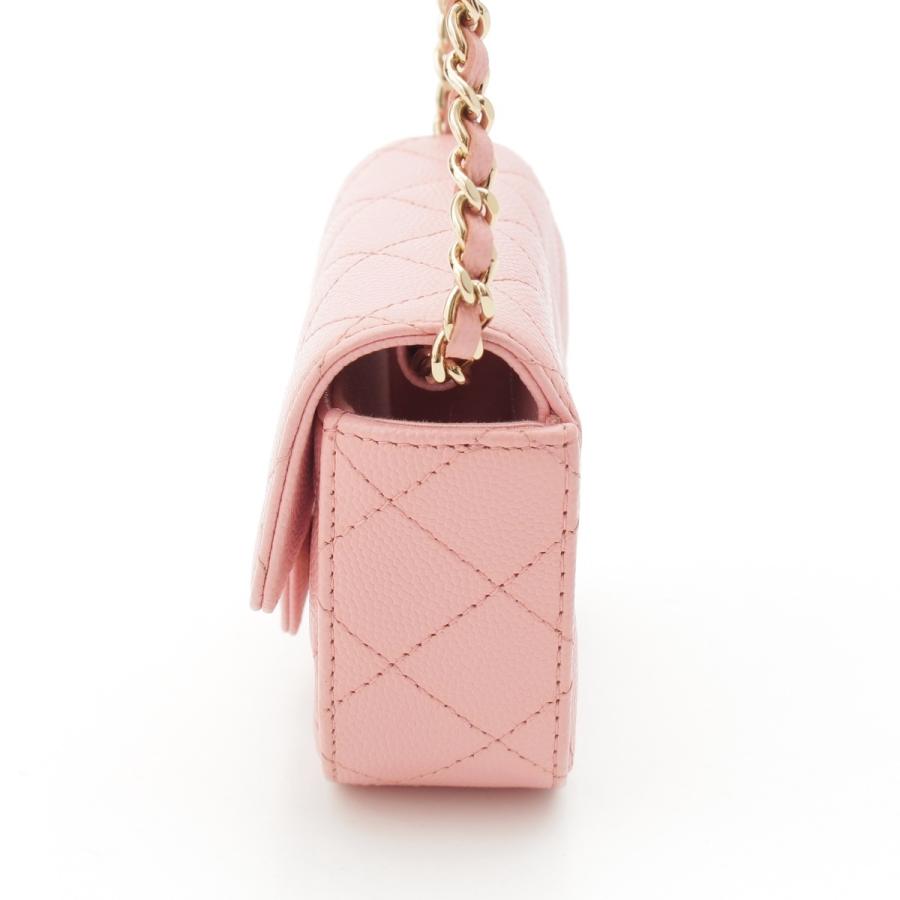 CHANEL（シャネル） キャビアスキン クラッチ チェーン ポーチ 31番台
