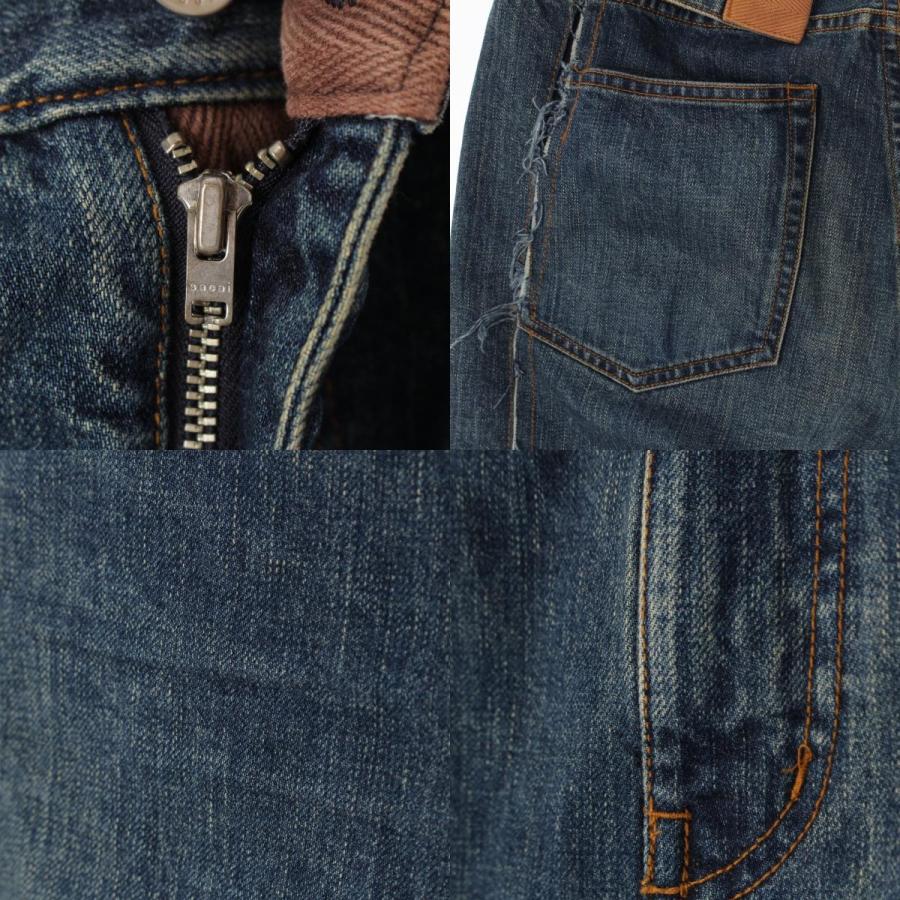 sacai（サカイ） 21年 再構築 裾ジップ デニム パンツ 21-02607M