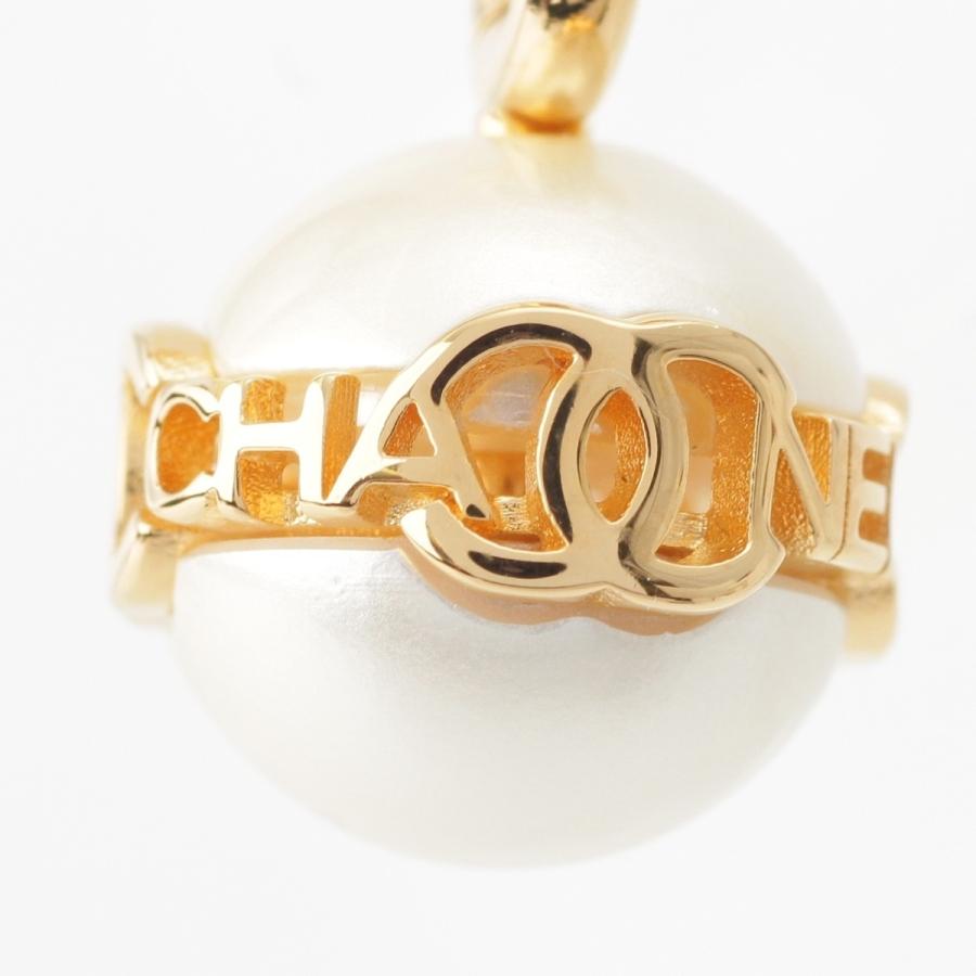 CHANEL（シャネル） B23K ココマーク パール ロゴ ネックレス ゴールド