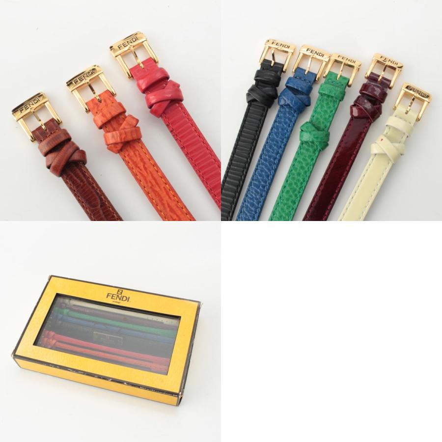 FENDI チェンジベルト時計 FENDI（フェンディ） チェンジ ベルト 640L ベルト9種類 腕時計 マルチ