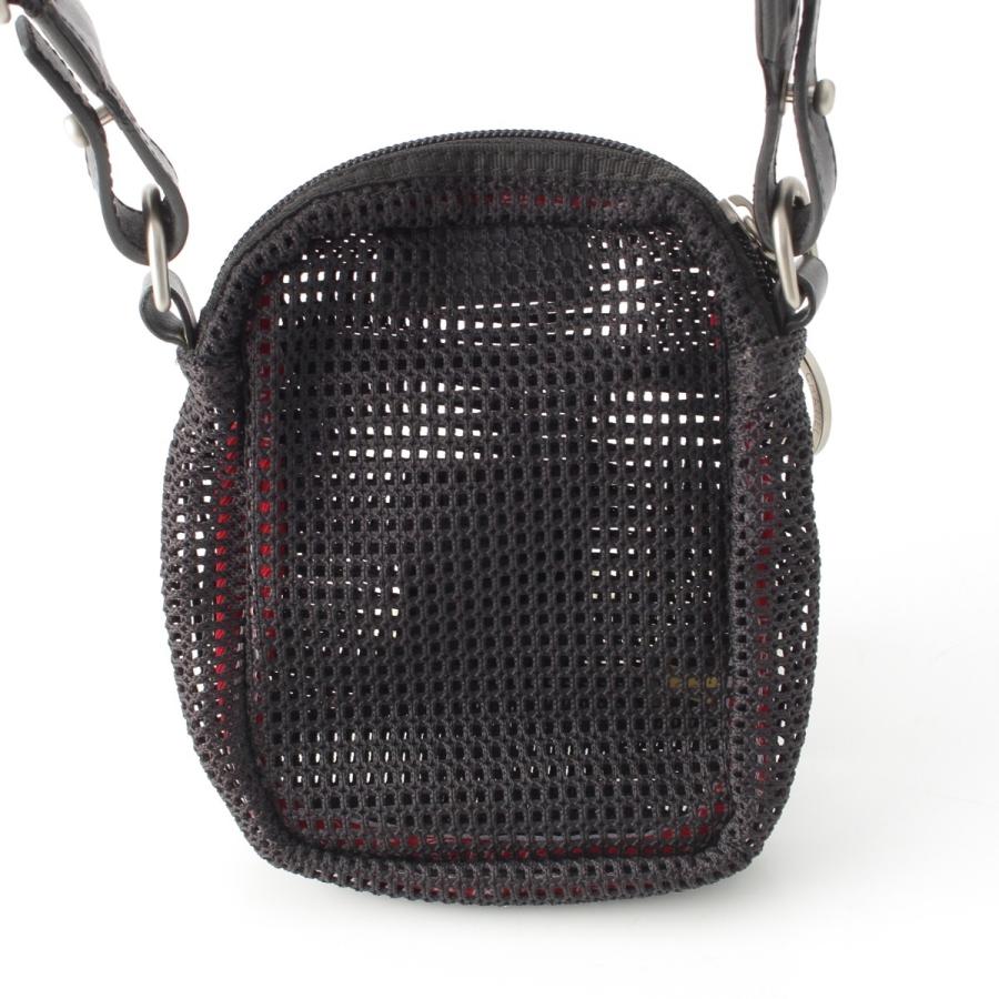シャネル スポーツライン ロゴ メッシュ ショルダーバッグ ブラック【中古】_3