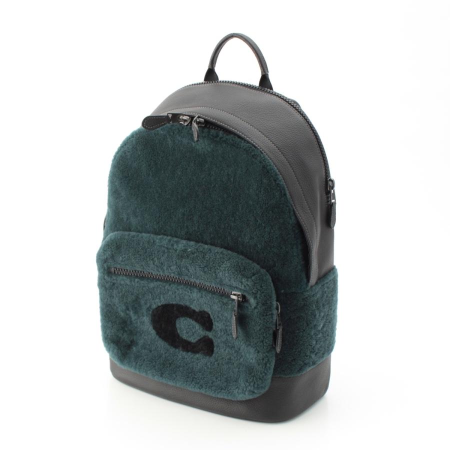 COACH（コーチ） ファー Cマーク シアリングバック リュック 