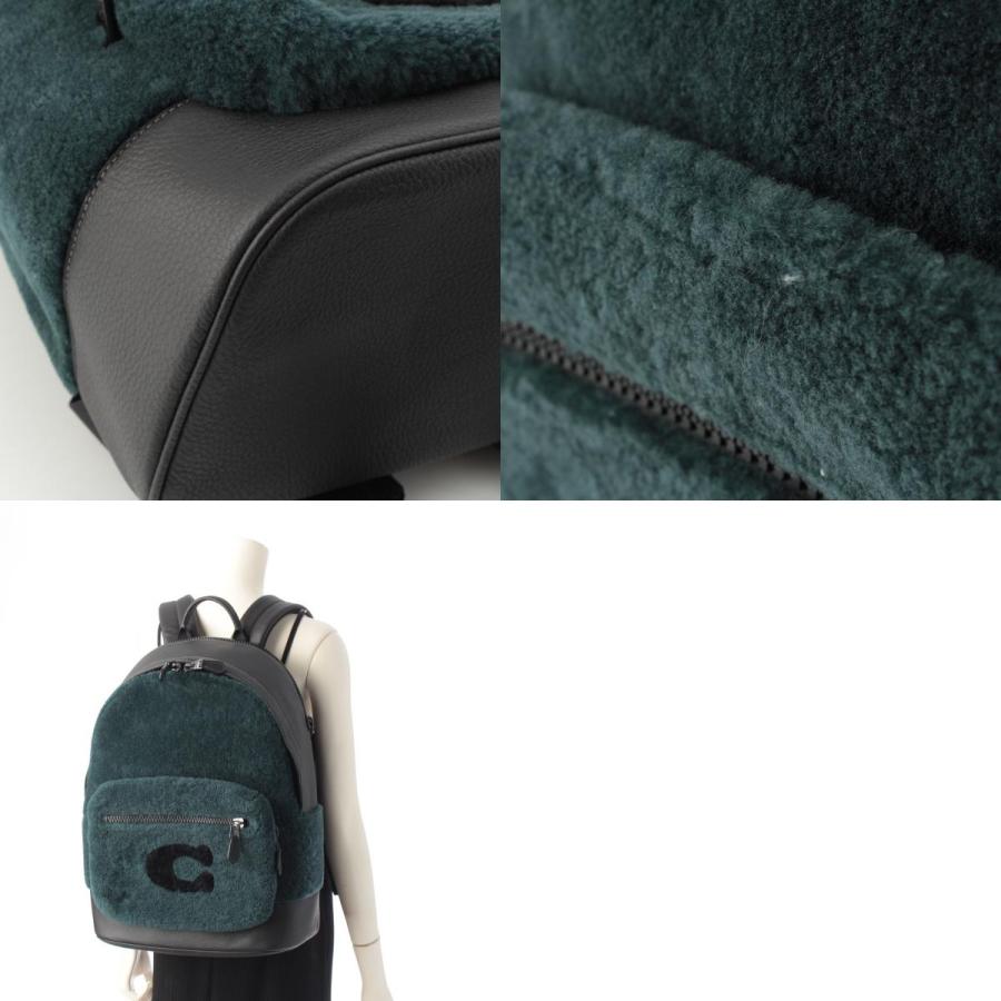 COACH（コーチ） ファー Cマーク シアリングバック リュック 