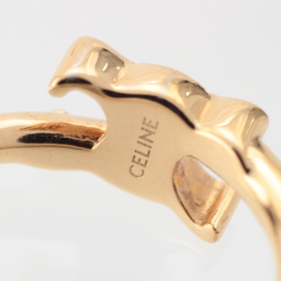 CELINE（セリーヌ） トリオンフ アシンメトリック リング 指輪 