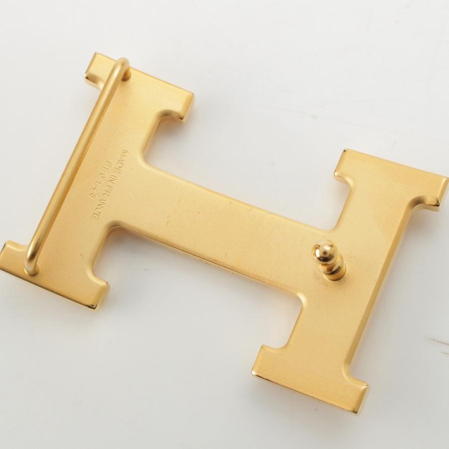 HERMES（エルメス） C刻印 Hベルト リバーシブル ゴールド金具 ベルト