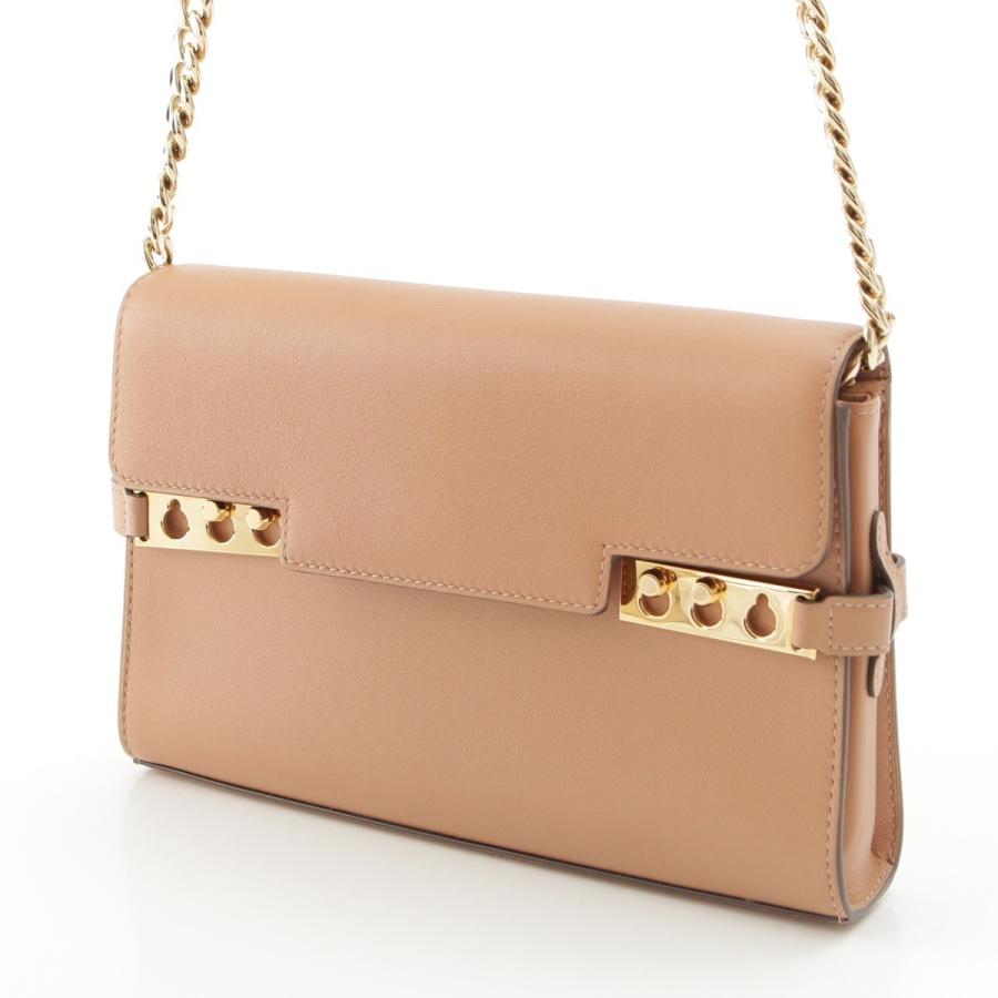 DELVAUX（デルヴォー） タンペート レザー チェーンウォレット