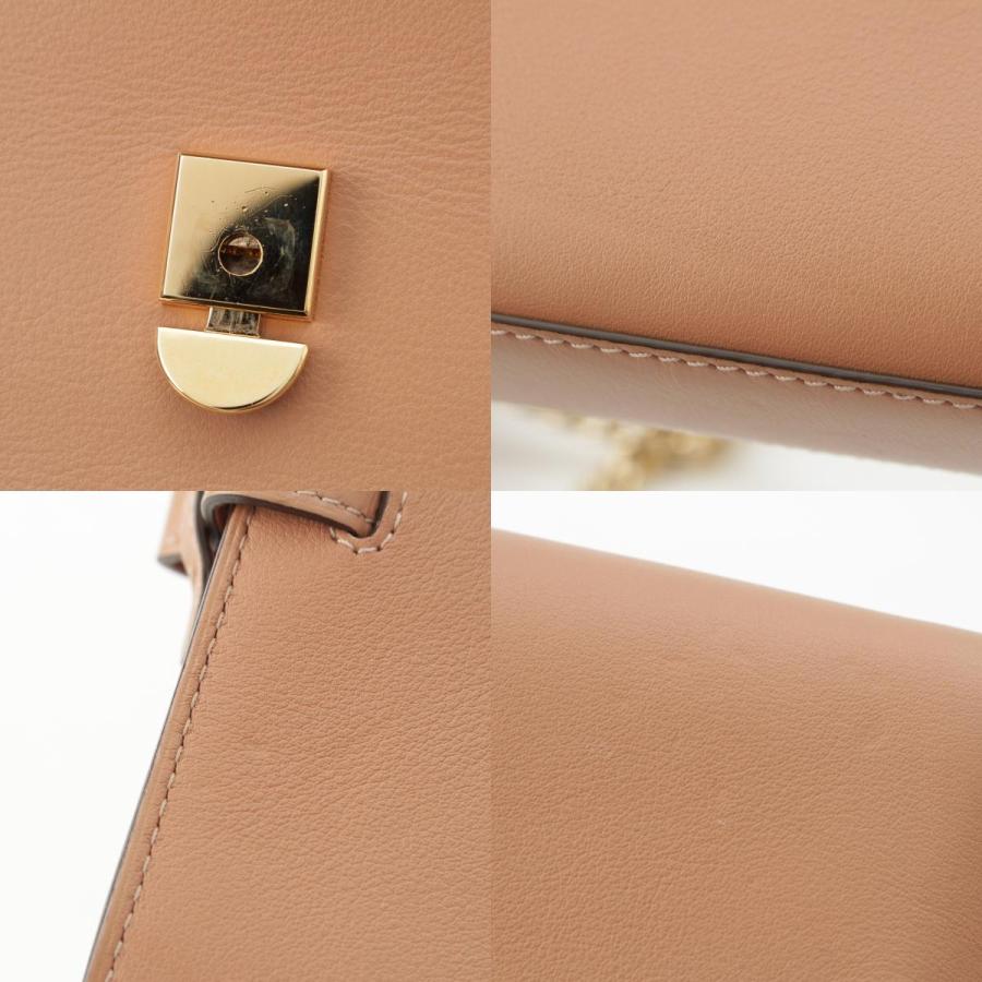 【未使用】DELVAUX タンぺート レザー チェーンウォレット ベージュ DELVAUX - デルヴォー タンペート レザー チェーンウォレット