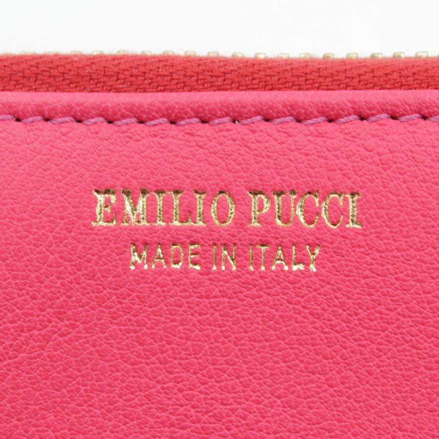 EMILIO PUCCI 【エミリオプッチ】Emilio Pucci レザー ラウンド
