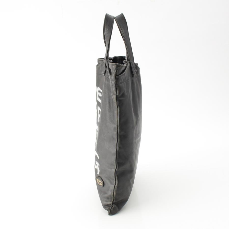 コムデギャルソン ルイスレザー ペイント トートバッグ KO-K001 ブラック【中古】 | COMME des GARCONS | 02