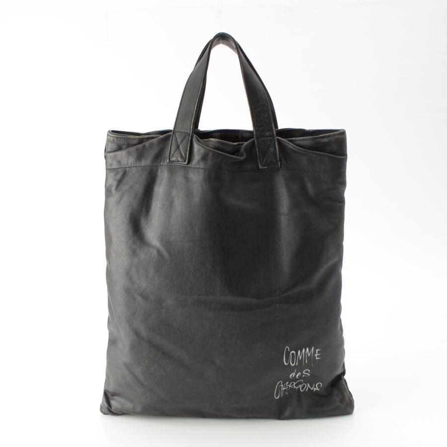 コムデギャルソン ルイスレザー ペイント トートバッグ KO-K001 ブラック【中古】 | COMME des GARCONS | 03