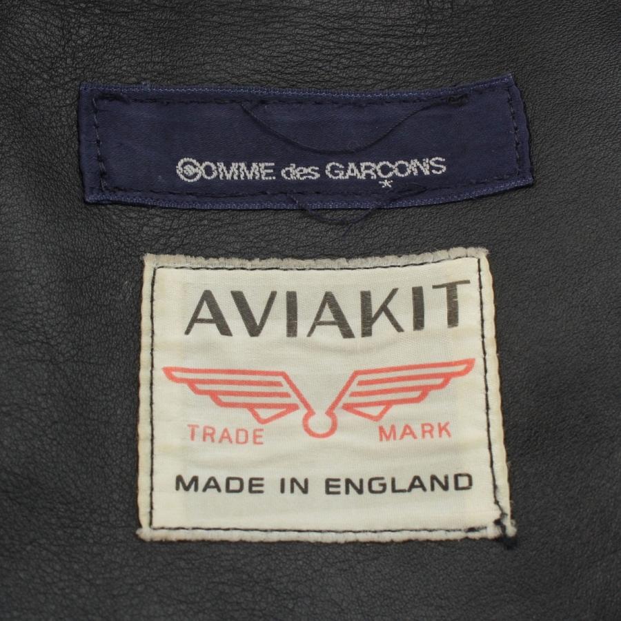 コムデギャルソン ルイスレザー ペイント トートバッグ KO-K001 ブラック【中古】 | COMME des GARCONS | 06