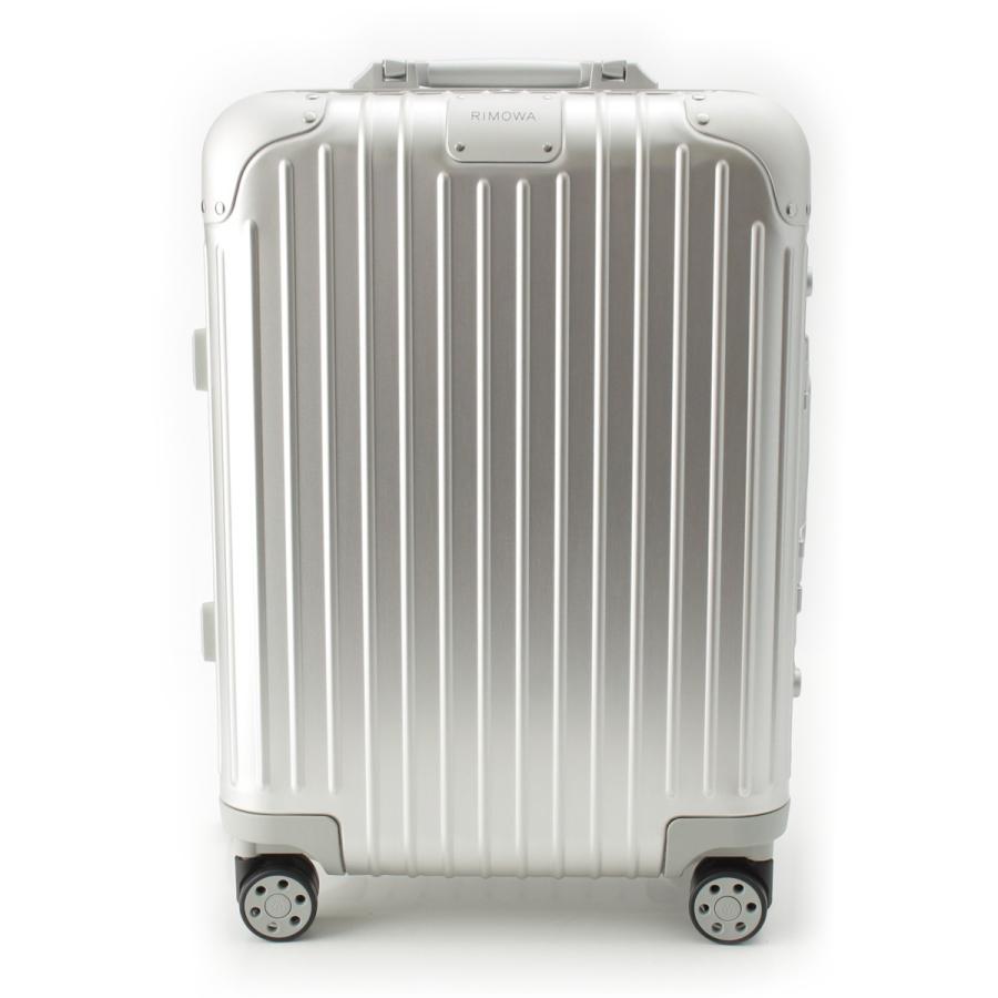 リモワ オリジナル キャビン アルミニウム 4輪 スーツケース 92553004 シルバー 35L【中古】 RIMOWA（リモワ） オリジナル キャビン アルミニウム 4輪 スーツケース