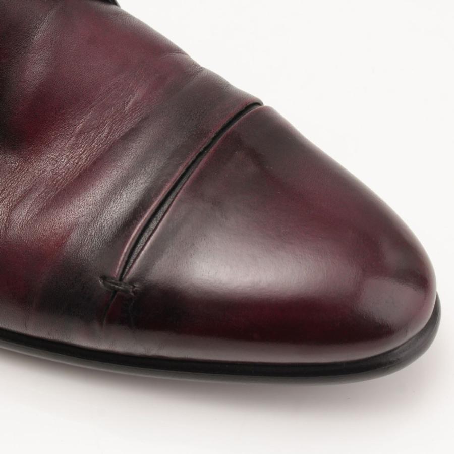正規品!Berluti レザー レースアップ ワインレッド ビジネス シューズ