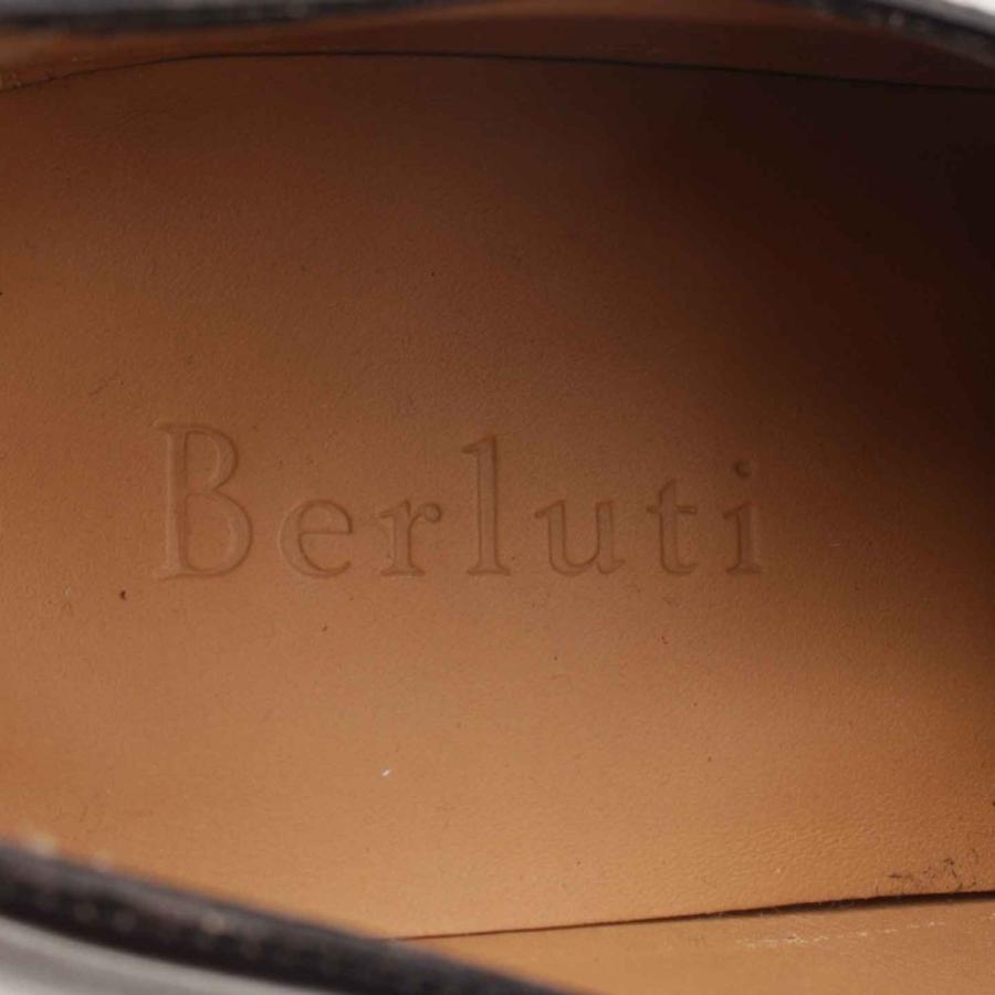 正規品!Berluti レザー レースアップ ワインレッド ビジネス シューズ