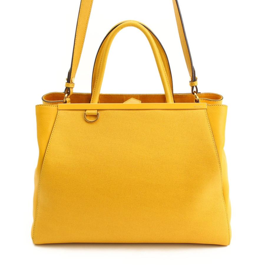 FENDI 【フェンディ】Fendi トゥージュール レザー 2WAY トートバッグ 