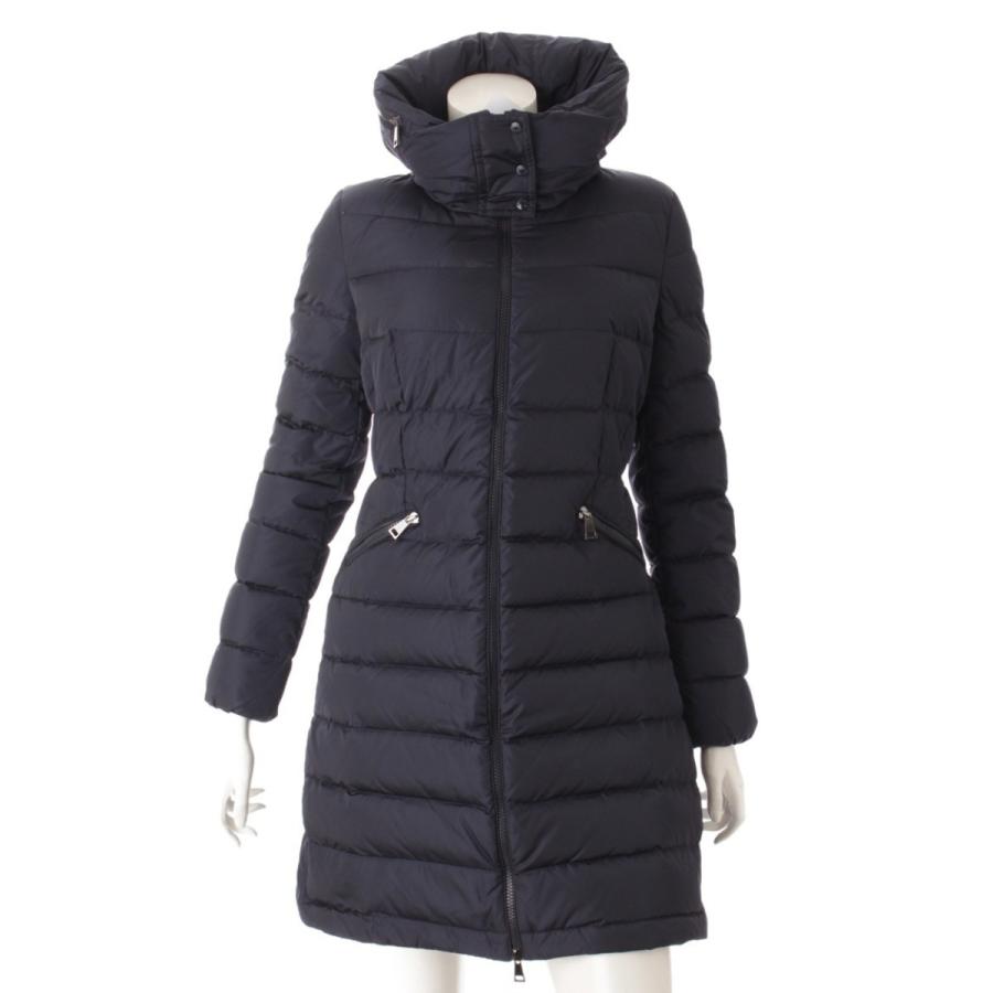 【モンクレール】Moncler FLAMMETTE フラメッテ ダウンコート 54155 ネイビー 0 【中古】【正規品保証】52576 :