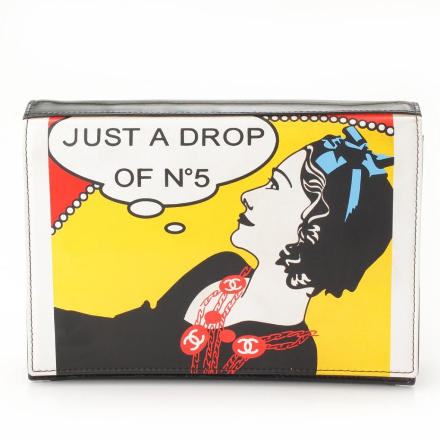 シャネル】Chanel マドモアゼル JUST A DROP No5 パテント レザー 