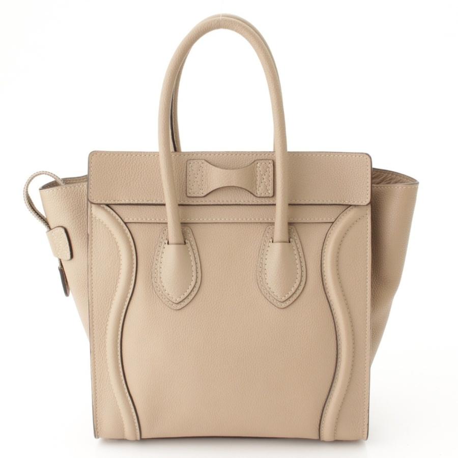 CELINE 【セリーヌ】Celine ラゲージ マイクロショッパー レザー 