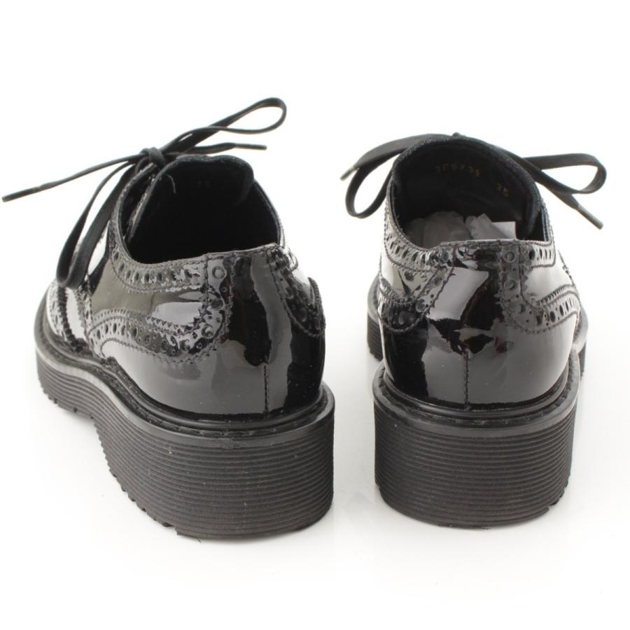 PRADA 【プラダ】Prada スポーツ ウィングチップ エナメル シューズ 
