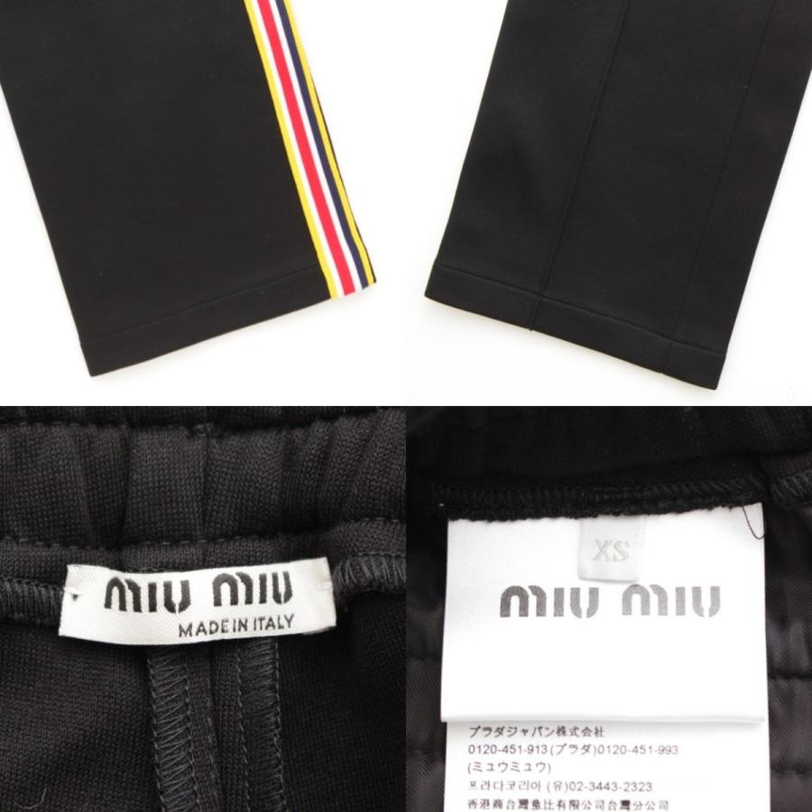 miu 【ミュウミュウ】Miu Miu 18AW サイドライン ジャージ miu 【ミュウミュウ】Miu Miu 18AW サイドライン ジャージ