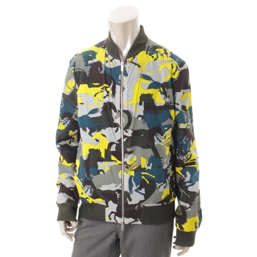 HERMES柄 ボンバージャケット