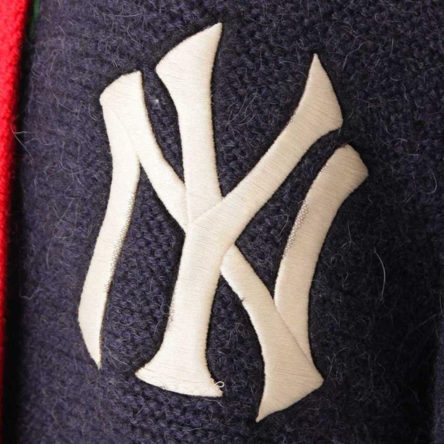 グッチ】Gucci ニットコート 543419 ネイビー S