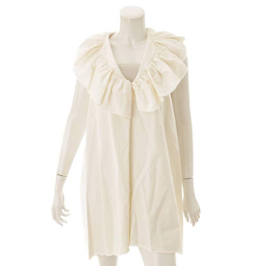 クロエ Chloe コットン フリル ワンピース アイボリー 36 中古 正規品保証 Www Retro Jp 通販 Yahoo ショッピング