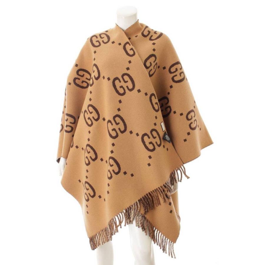 店内全品対象店内全品対象Gucci 18AW GGウール リバーシブル チェック