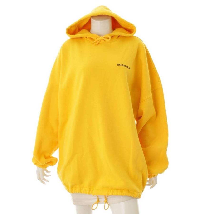 バレンシアガ】Balenciaga スモールロゴ オーバーサイズパーカー  