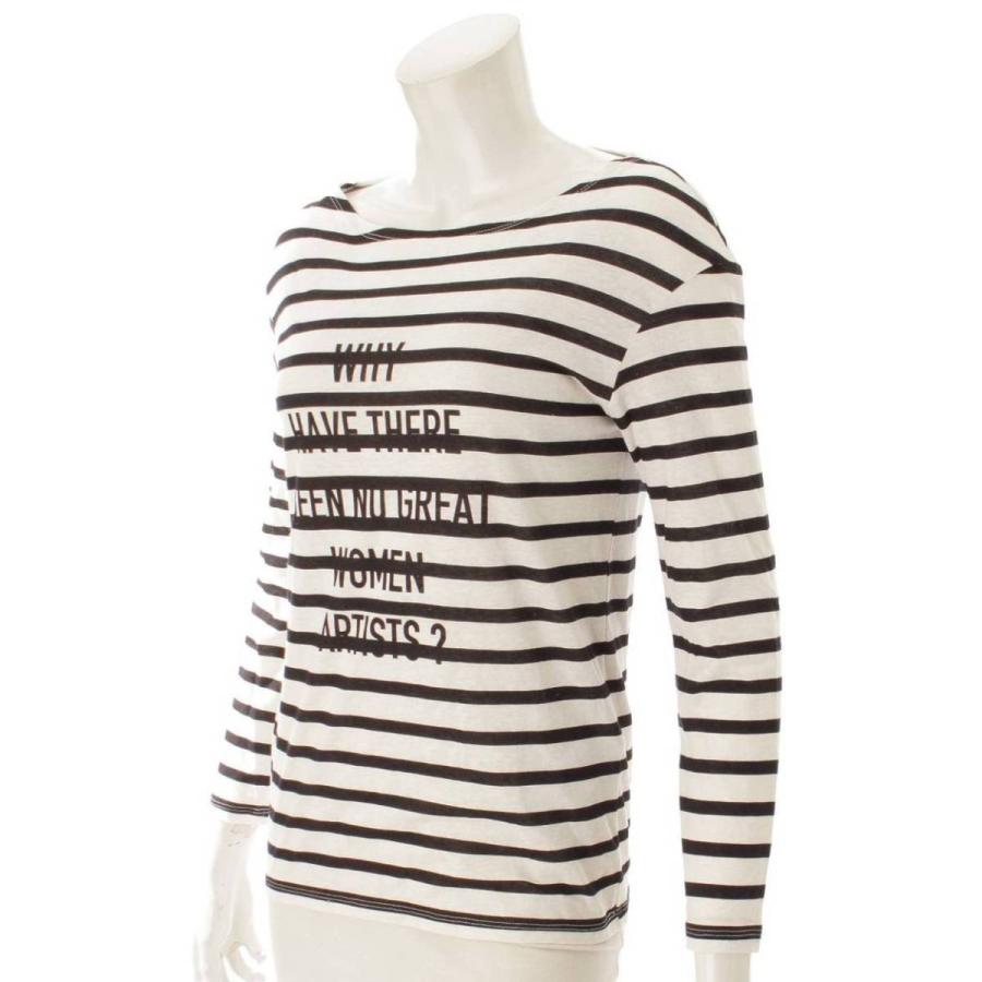テレビで話題Christian Dior ボーダー Tシャツ 82933 ブラック×ホワイト S ロゴ カットソー トップス ボーダー ロゴ Tシャツ