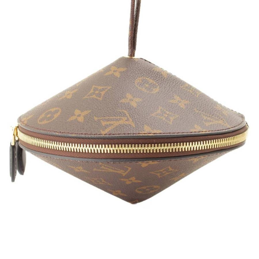 【ルイヴィトン】Louis Vuitton　モノグラム トゥピ ミノディエール パーティバッグ 小物入れ M44592 ブラウン 未使用【中古】【正規品保証】84337｜retrojp｜03