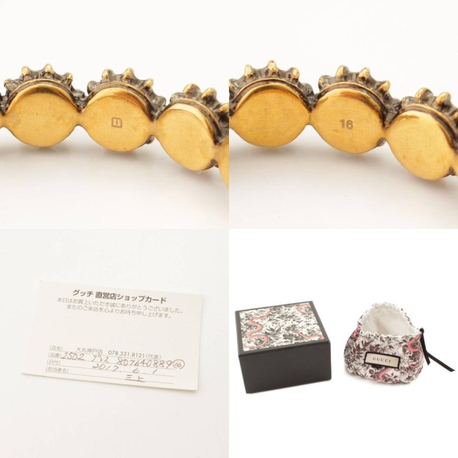 LOUIS VUITTON 【グッチ】Gucci キャットヘッド バングル ビジュー  