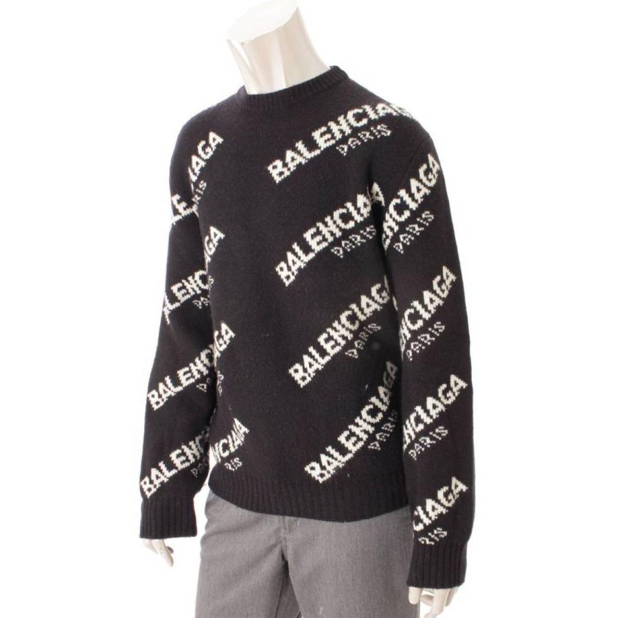 93％以上節約 Balenciaga メンズ ジャガードロゴ 507287 86851 ニット