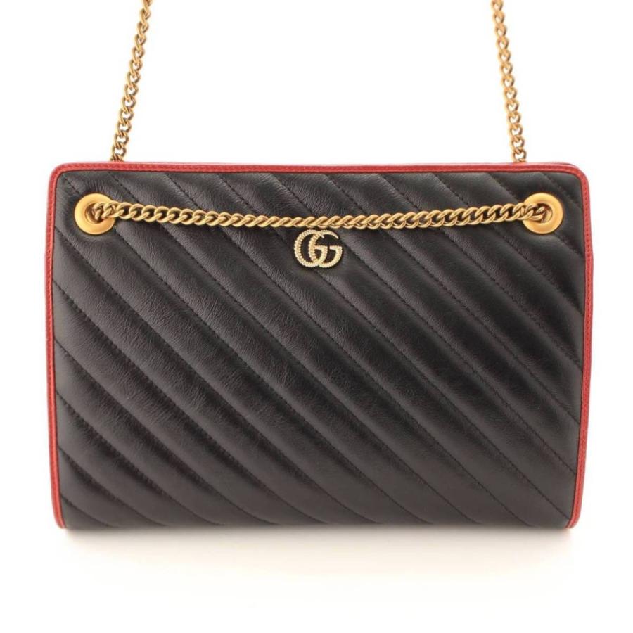 GUCCI 【グッチ】Gucci GGマーモント ミディアム キルティング 