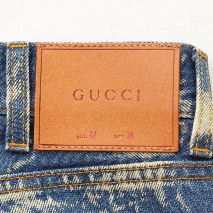 CELINE 【グッチ】Gucci 17SS メンズ スタッズ ブリーチ ダメージ 