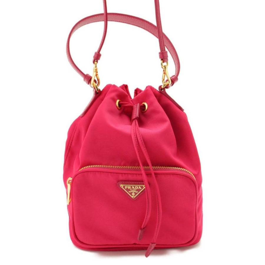 PRADA 【プラダ】Prada ナイロン 巾着 2WAY ショルダーバッグ ポーチ  