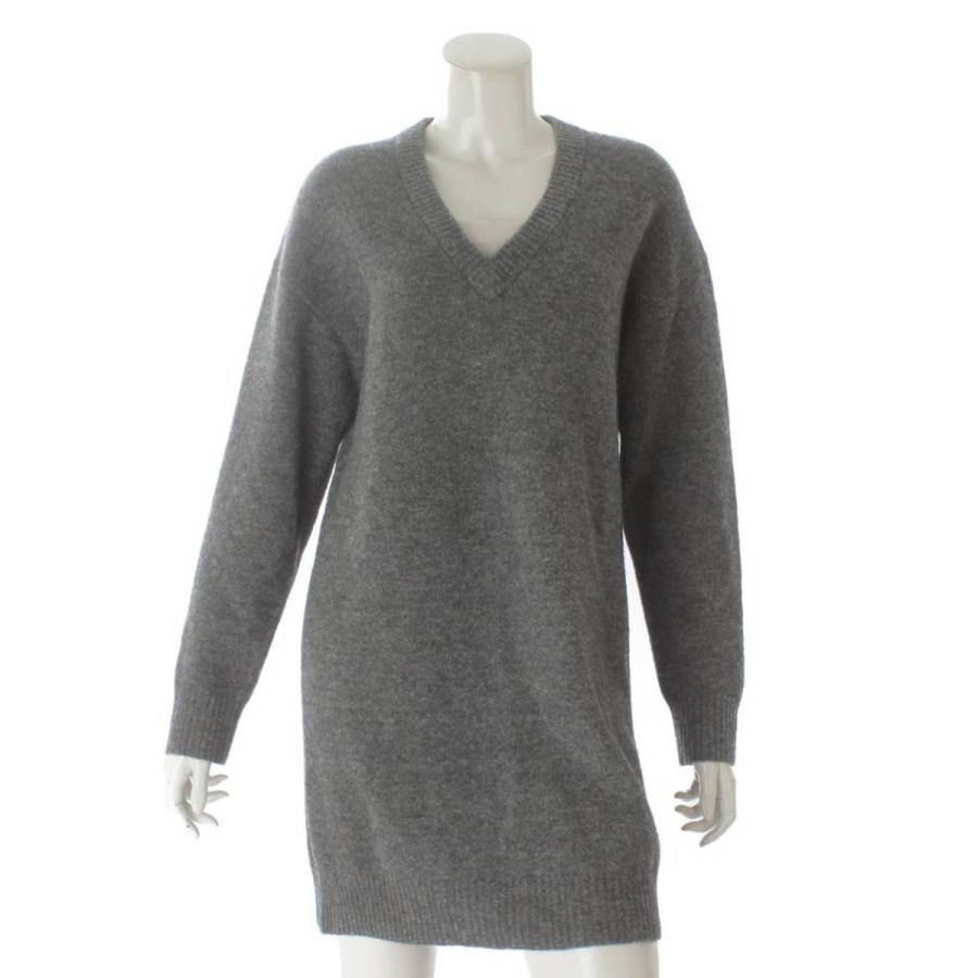 バレンシアガ Balenciaga ウール 長袖 オーバーサイズ ニットワンピース グレー 34 中古 正規品保証 Www Retro Jp 通販 Yahoo ショッピング