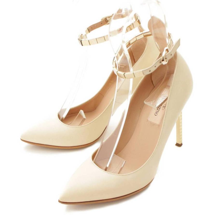 VALENTINO 【ヴァレンティノ】Valentino レザー アンクルストラップ 