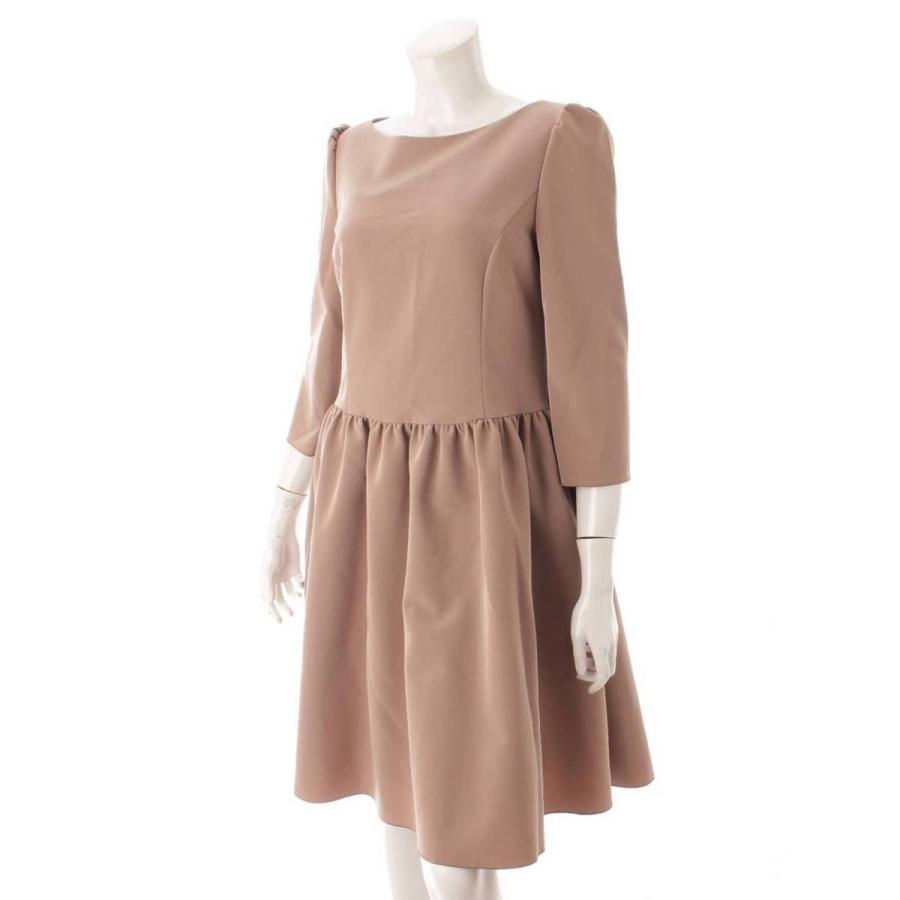 フォクシーニューヨーク Foxey New York 七分丈 フレア ワンピース ドレス ベージュ 42 未使用 中古 正規品保証 Www Retro Jp 通販 Yahoo ショッピング