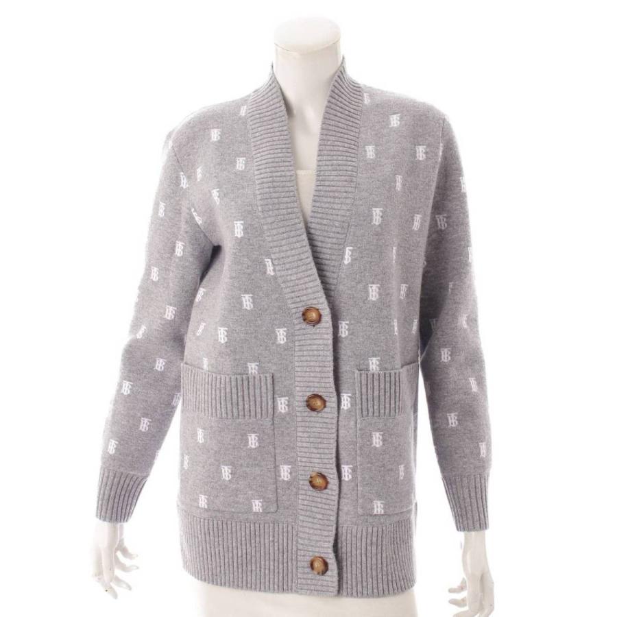 バーバリー】Burberry 20SS ロゴ カシミヤ混 ニット カーディガン  
