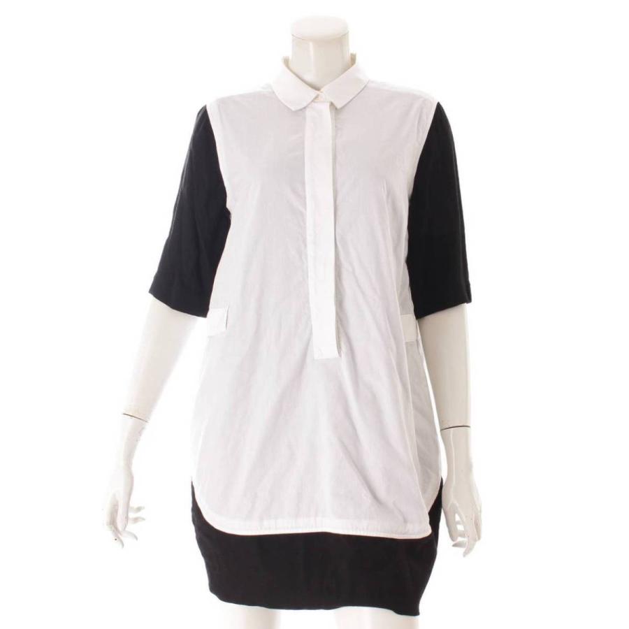 メゾンマルジェラ Maison Margiela Mm6 14 コットン ワンピース チュニック ホワイト ブラック 44 中古 正規品保証 959 959 Www Retro Jp 通販 Yahoo ショッピング