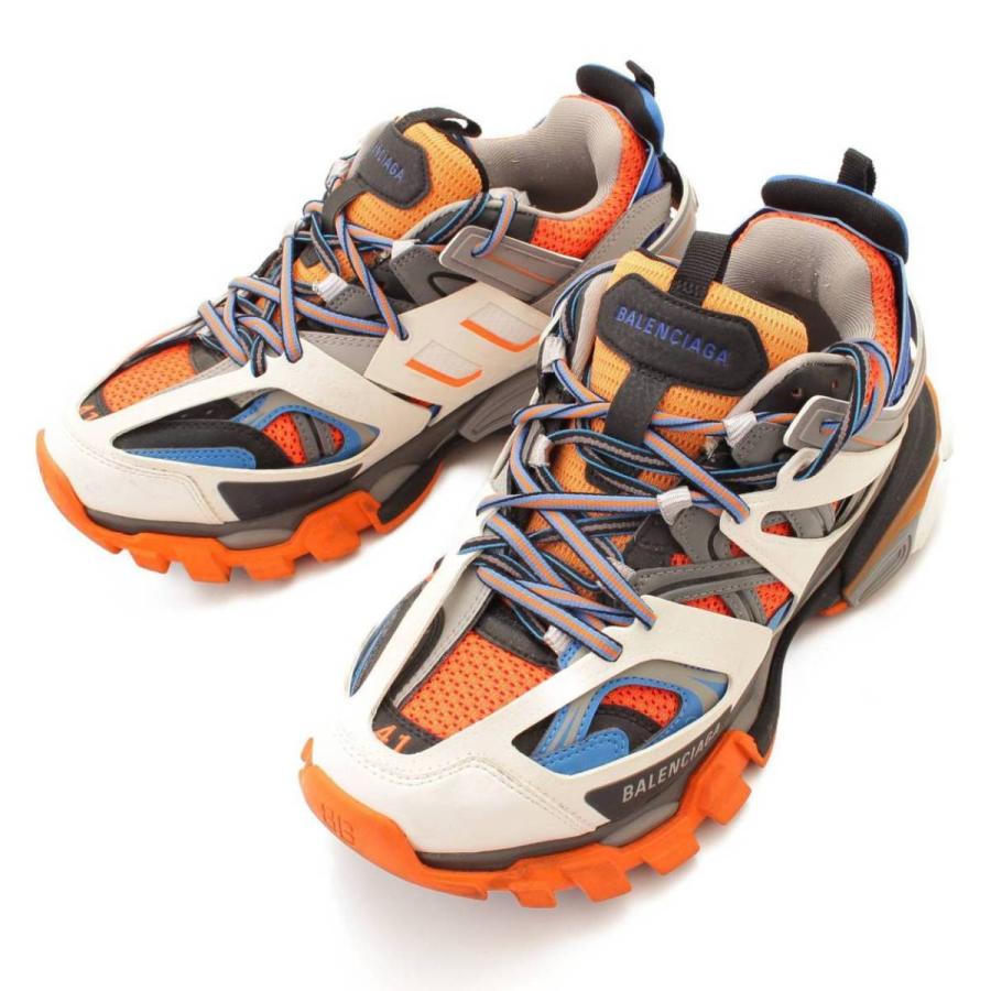 BALENCIAGA Track スニーカー ホワイト/オレンジ/ブルー